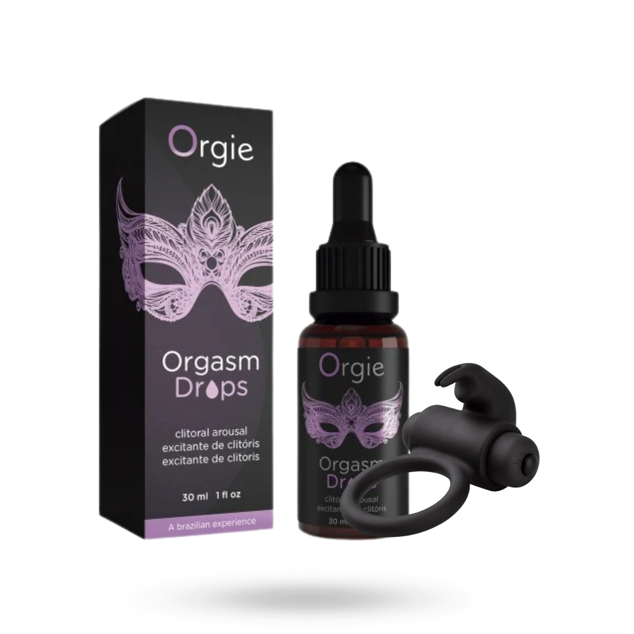 Bunny Vibe + Orgasm Drops Kit