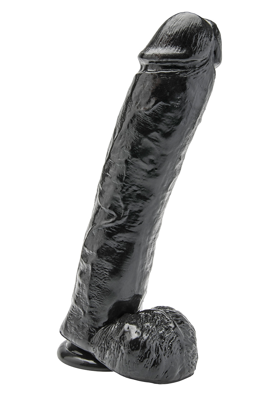 COCK 11 INCH W/ BALLS BLACK