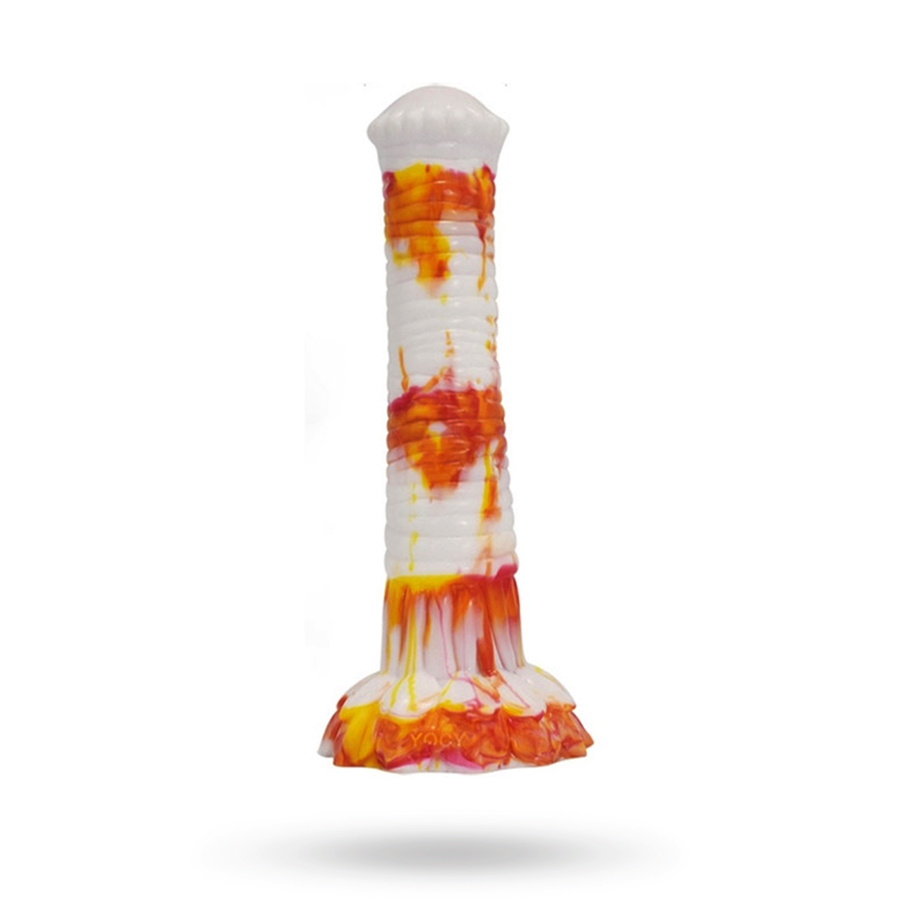 Dildo Tork White-Orange 29 cm