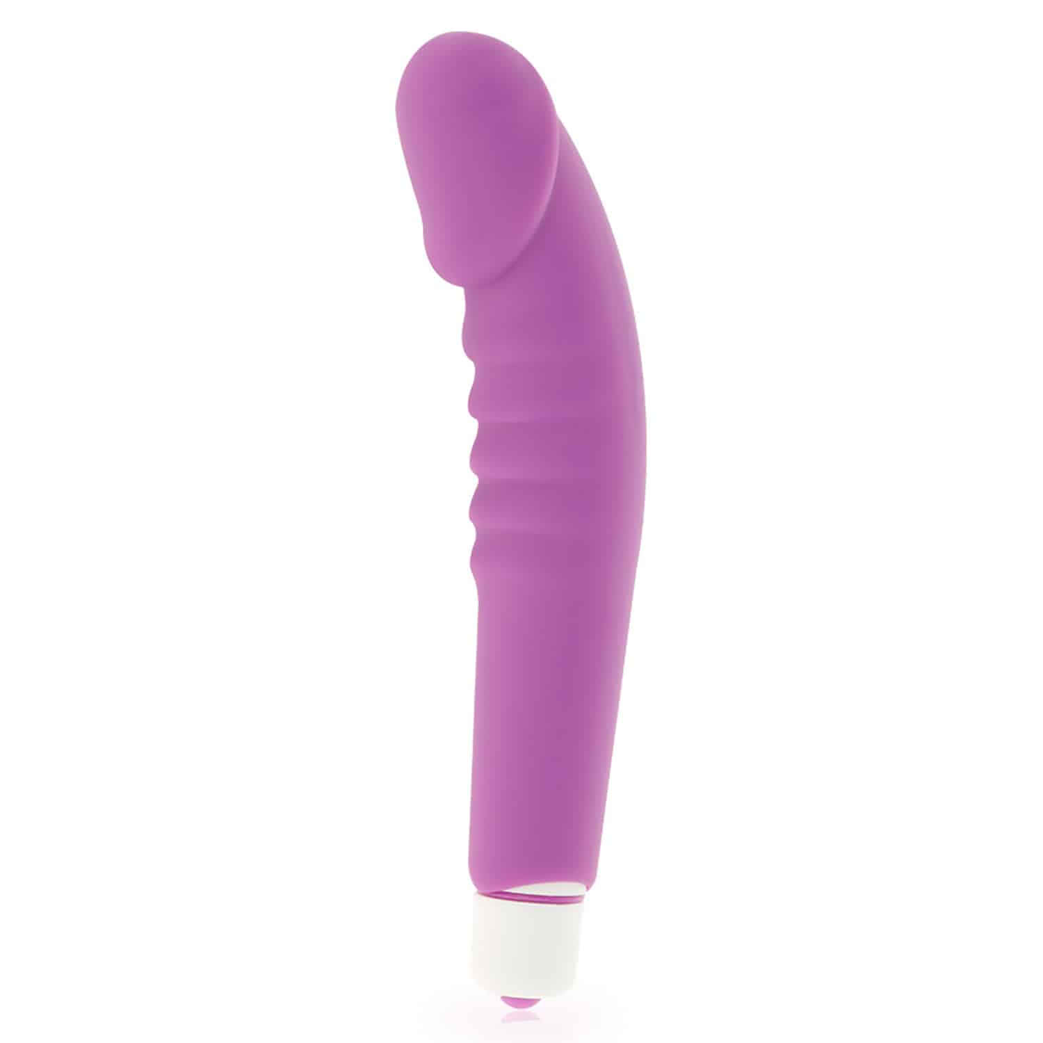 Dolce Vita - Realistisk Pleasure G-punktsvibrator i Silikon 15,8 cm - Lila