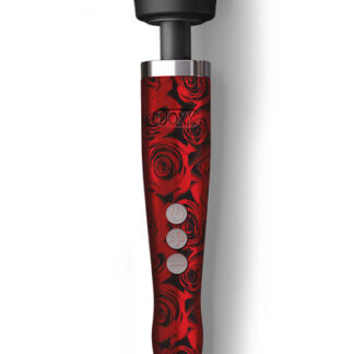Doxy Die Cast Wand Massager Rose Pattern