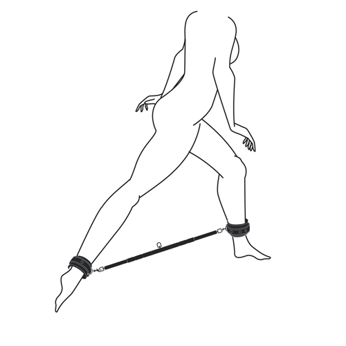 Expander Spreader Bar & Cuffs Set 68 cm