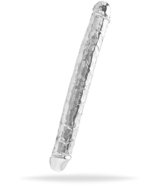Get Real Clear Double Dong 13 Inch