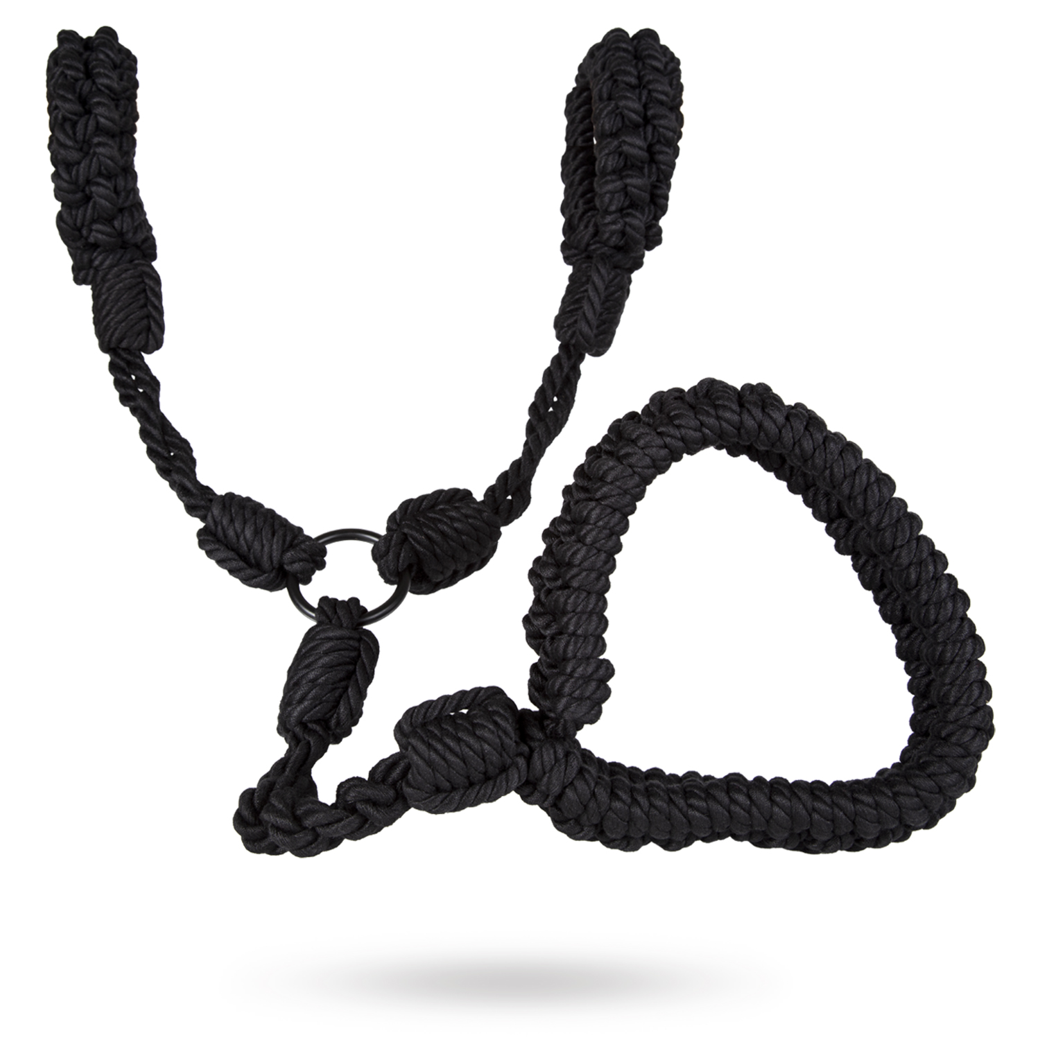HANDFLÄTAT SHIBARI REP - HALSBAND OCH HANDBOJOR