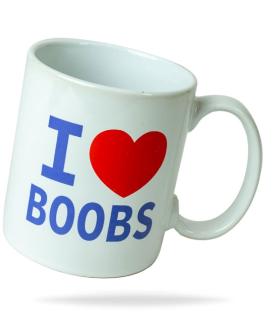I Love Boobs Mug