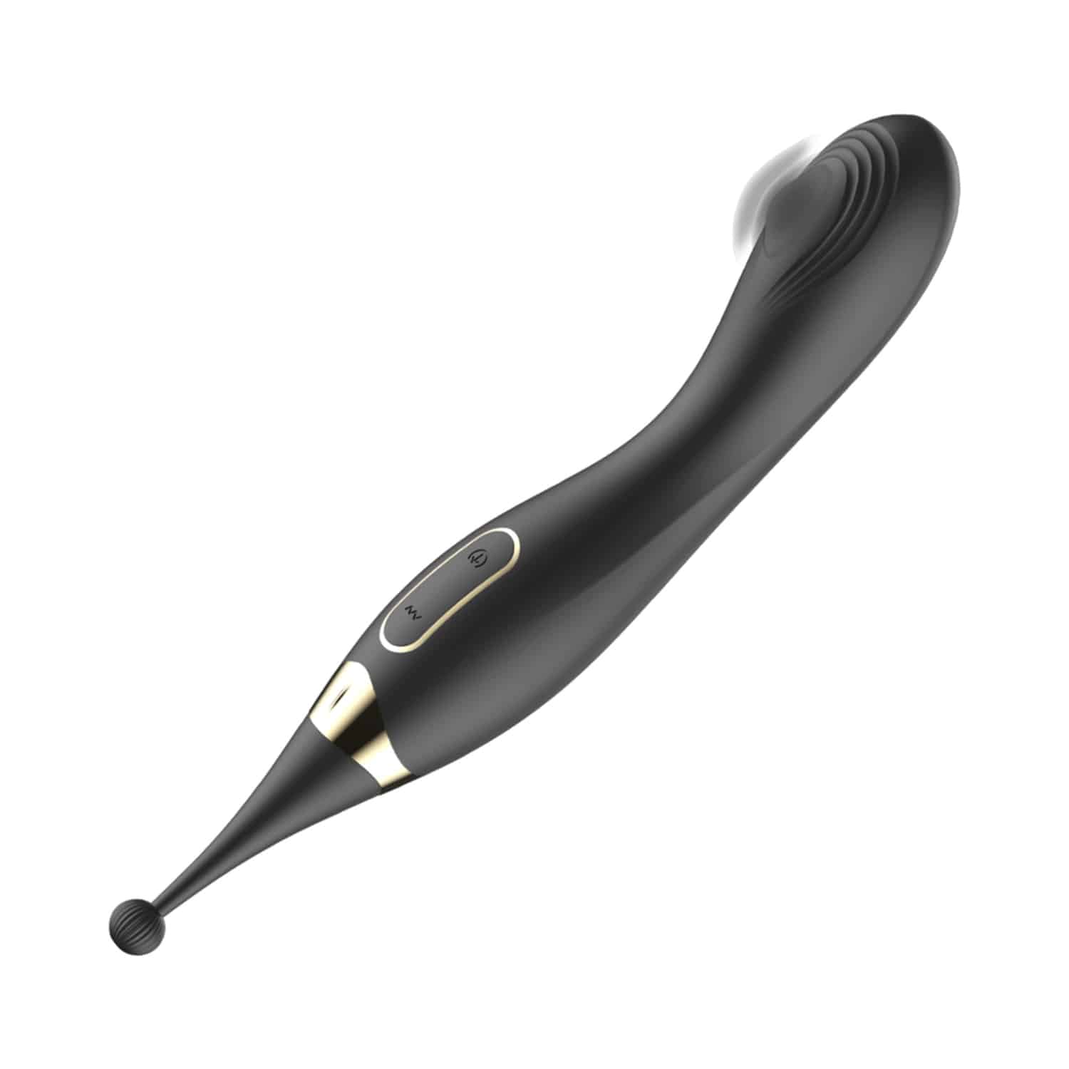 Ibiza - Pulserande G-punktsvibrator & Klitorisvibrator - Svart