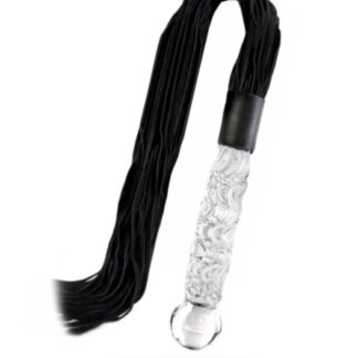 Icicles No 38 Hand Blown Glass Whip