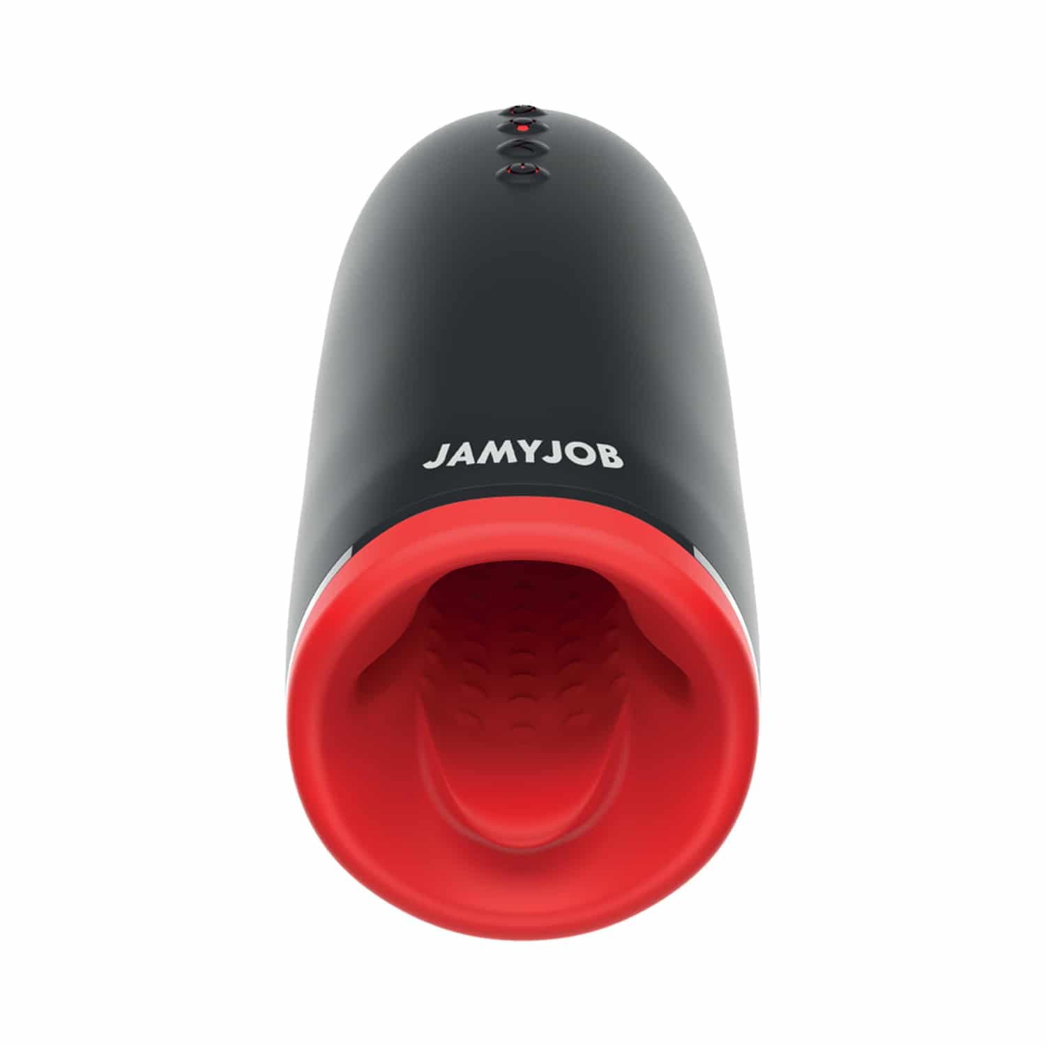 Jamyjob - Fleshlight Spin-X Värme & Rotation Masturbator - Svart/Röd