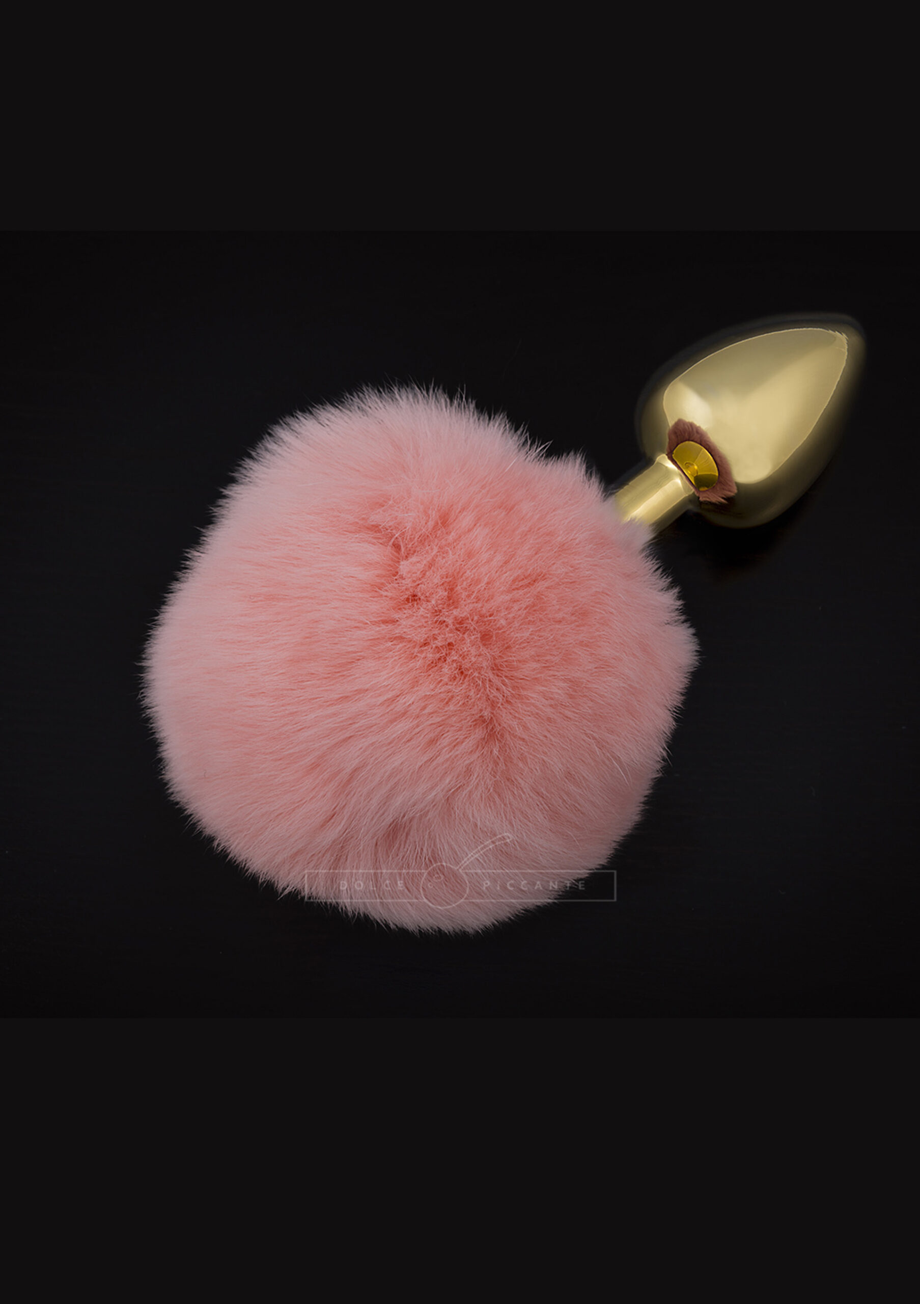Jewellery Gold Fluffy Pink - S
