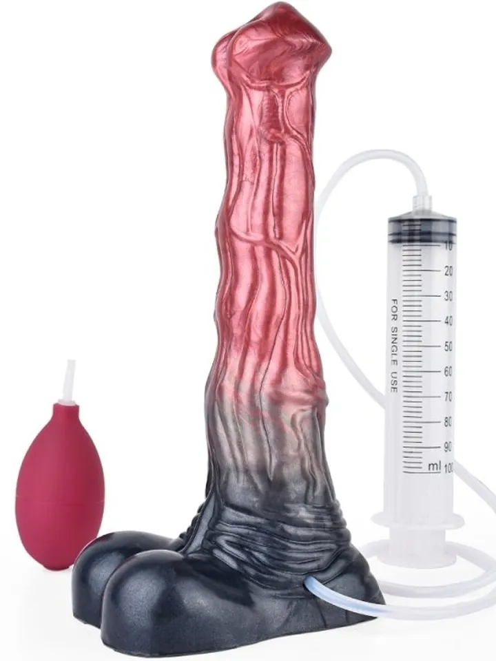 Judi Jumpy Squirt Dildo 26 cm
