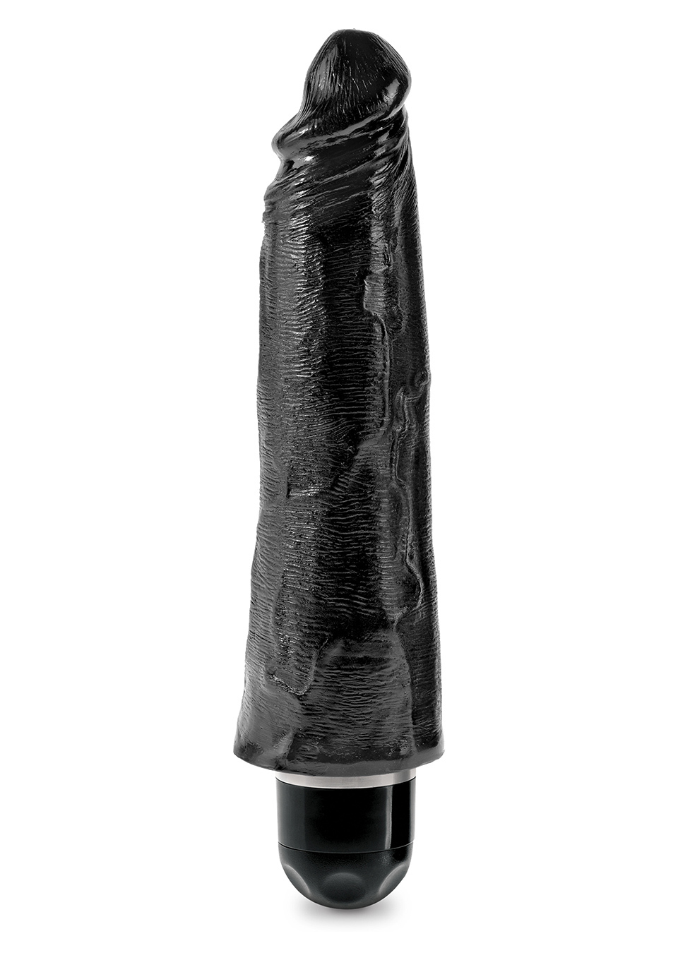 KING COCK 8'' VIBR STIFFY BLACK