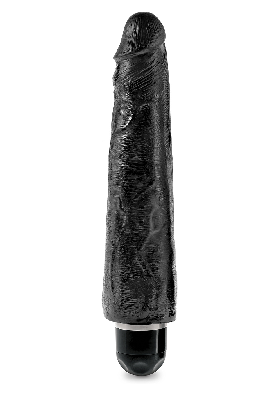 KING COCK 9'' VIBR STIFFY BLACK