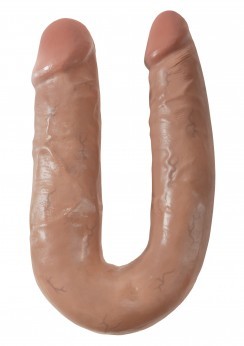 KING COCK DOUBLE TROUBLE M CARAMEL