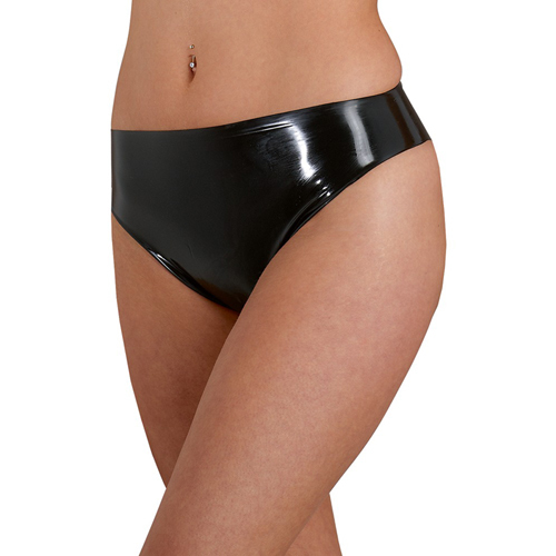 Latex Briefs black - XL / Black