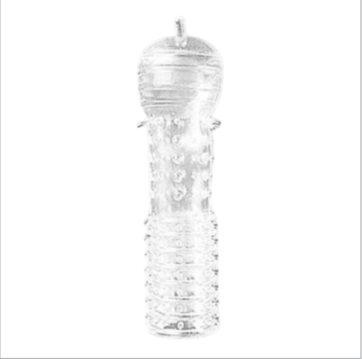 Lovesecret - Ribbad transparent penissleeve #4