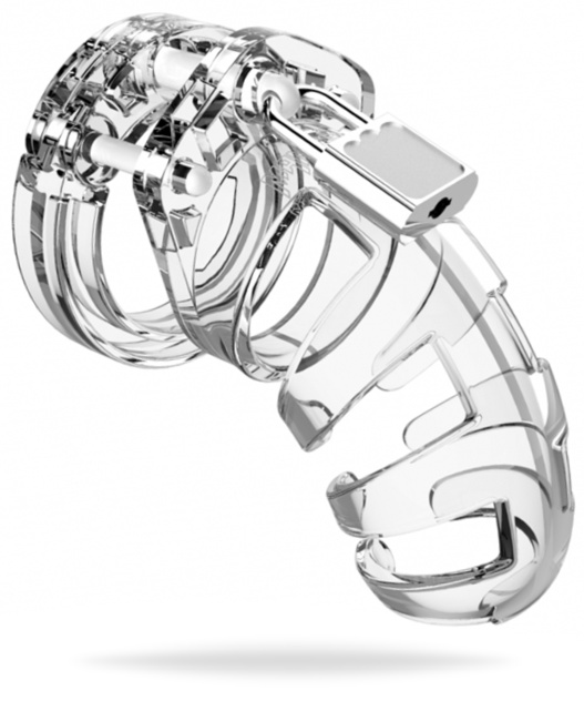 ManCage 02 Chastity Cage (Färg: Transparent)