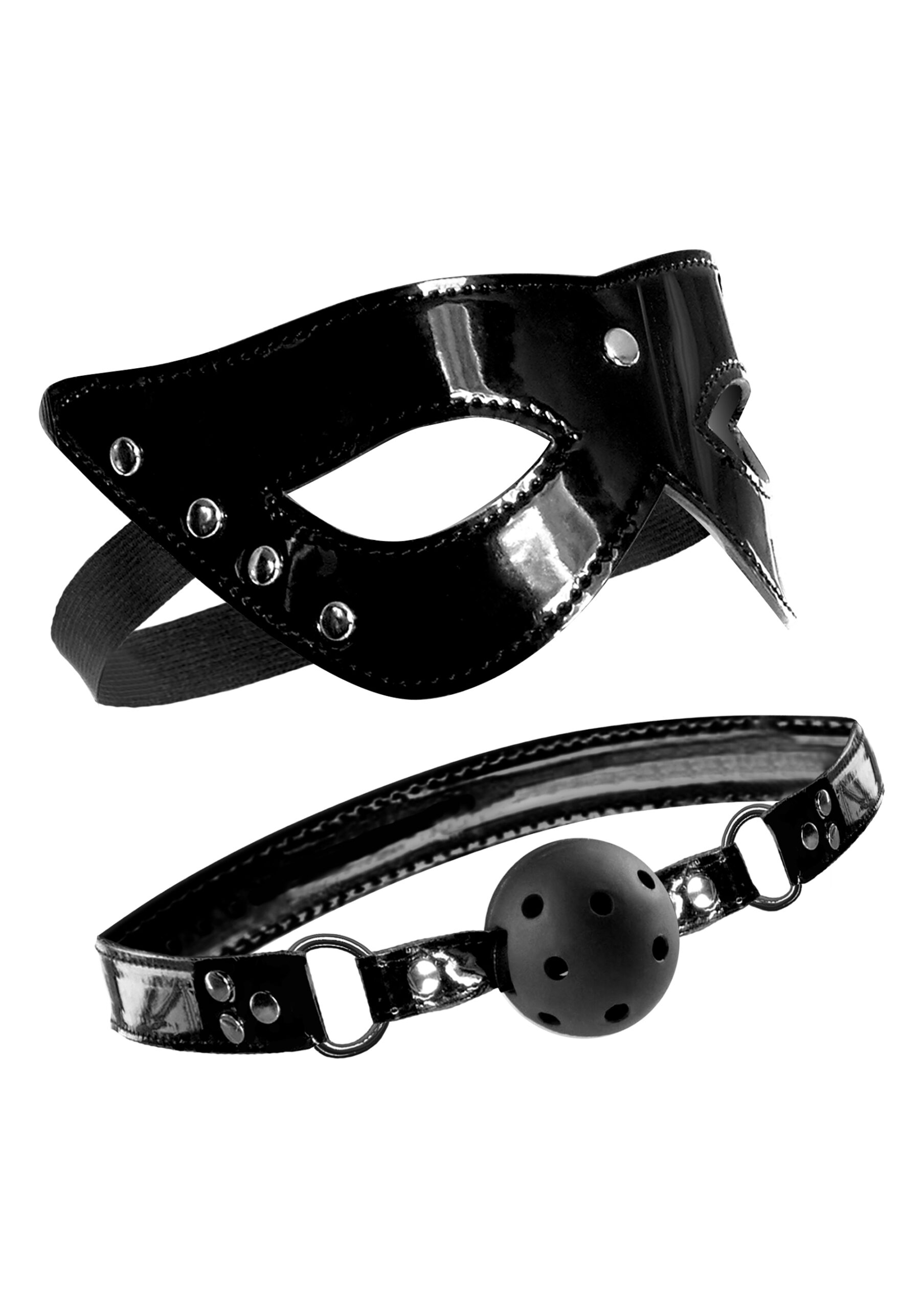 Masquerade Mask & Ball Gag