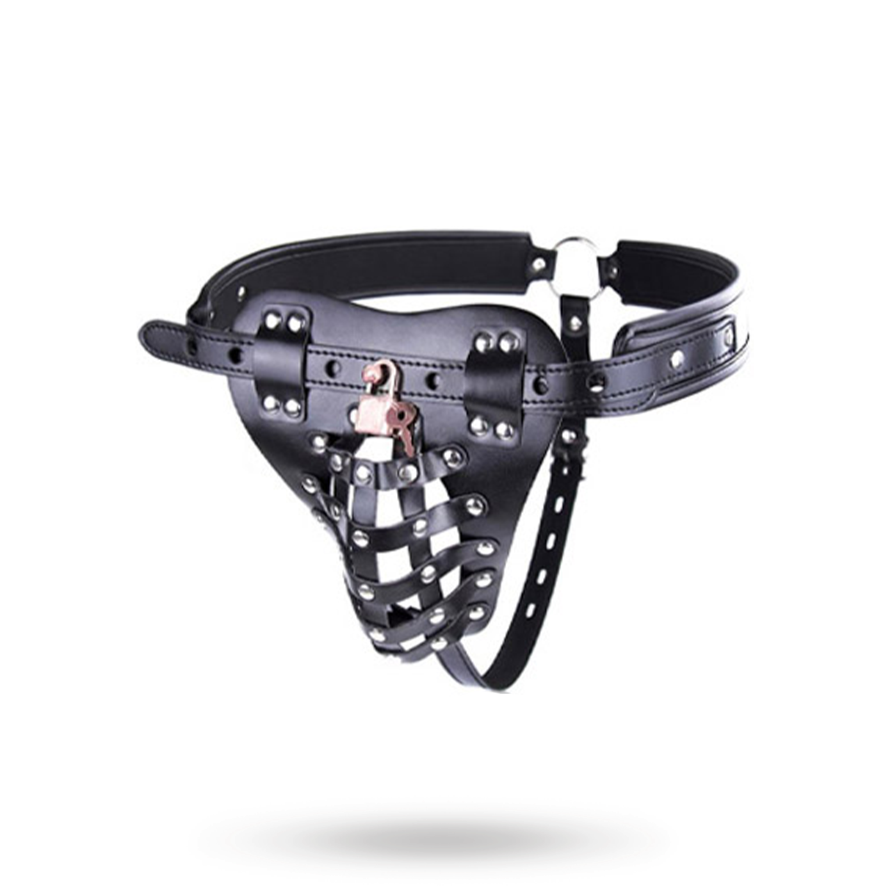 Mens Chastity Pants With Cage Adjustable