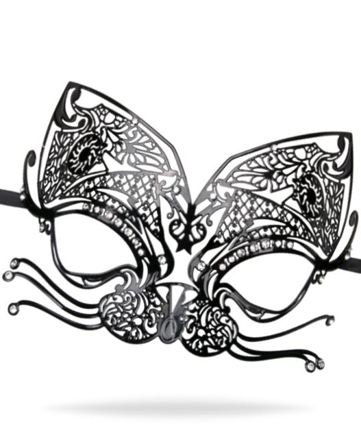 Metal Mask Cat Black