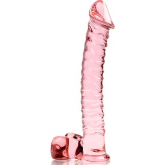 Nebula Series By Ibiza - Model 23 Glasdildo Rosa 21,5 cm