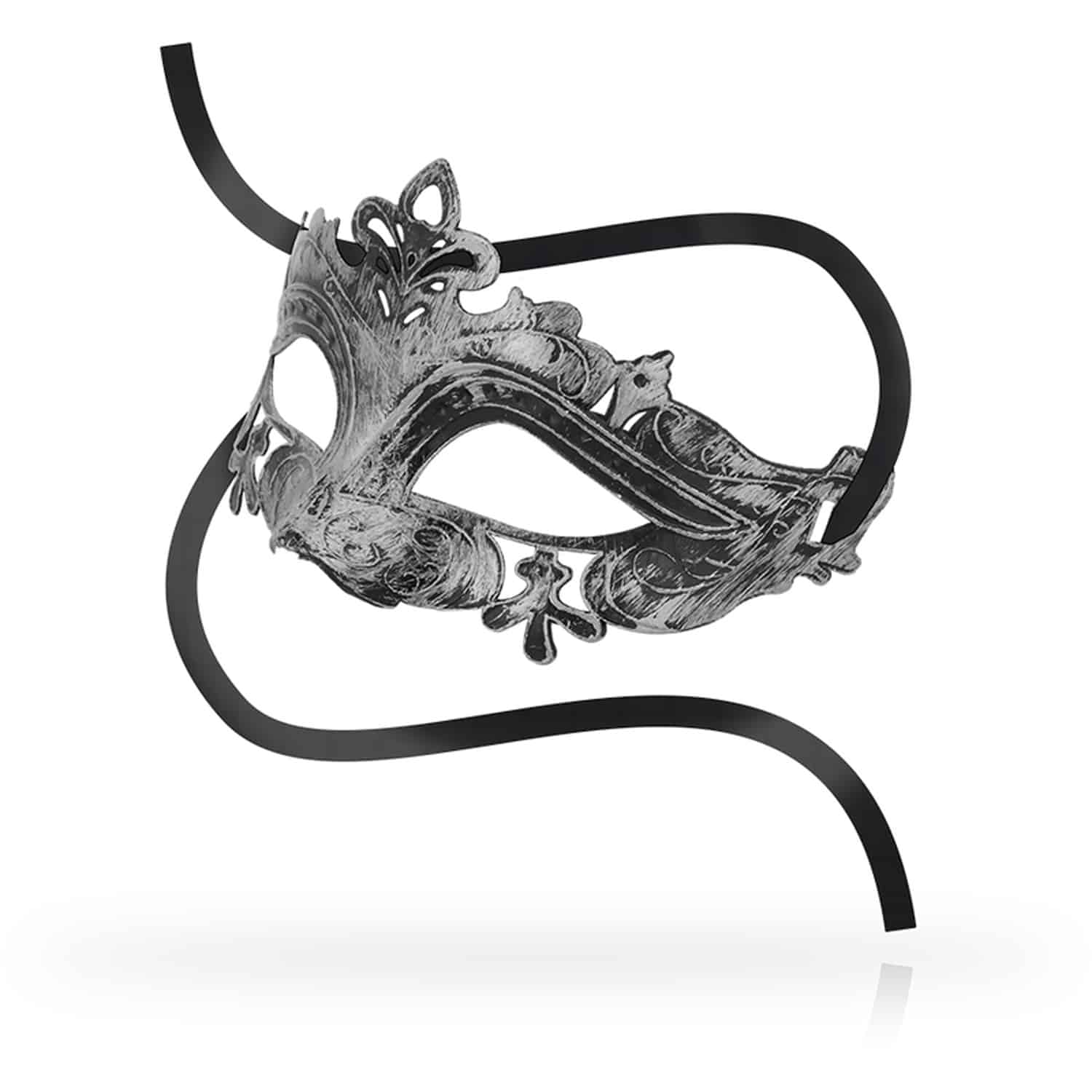 Öhmama! Ögonmask i Venetianskt Stil - Silver