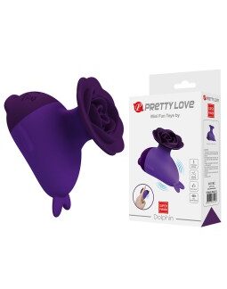 PRETTY LOVE - DOLPHIN MINI VIBRATOR WITH CLIP