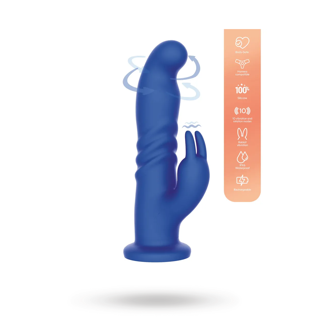 Playhouse Rotating G-Spot Rabbit Vibrator