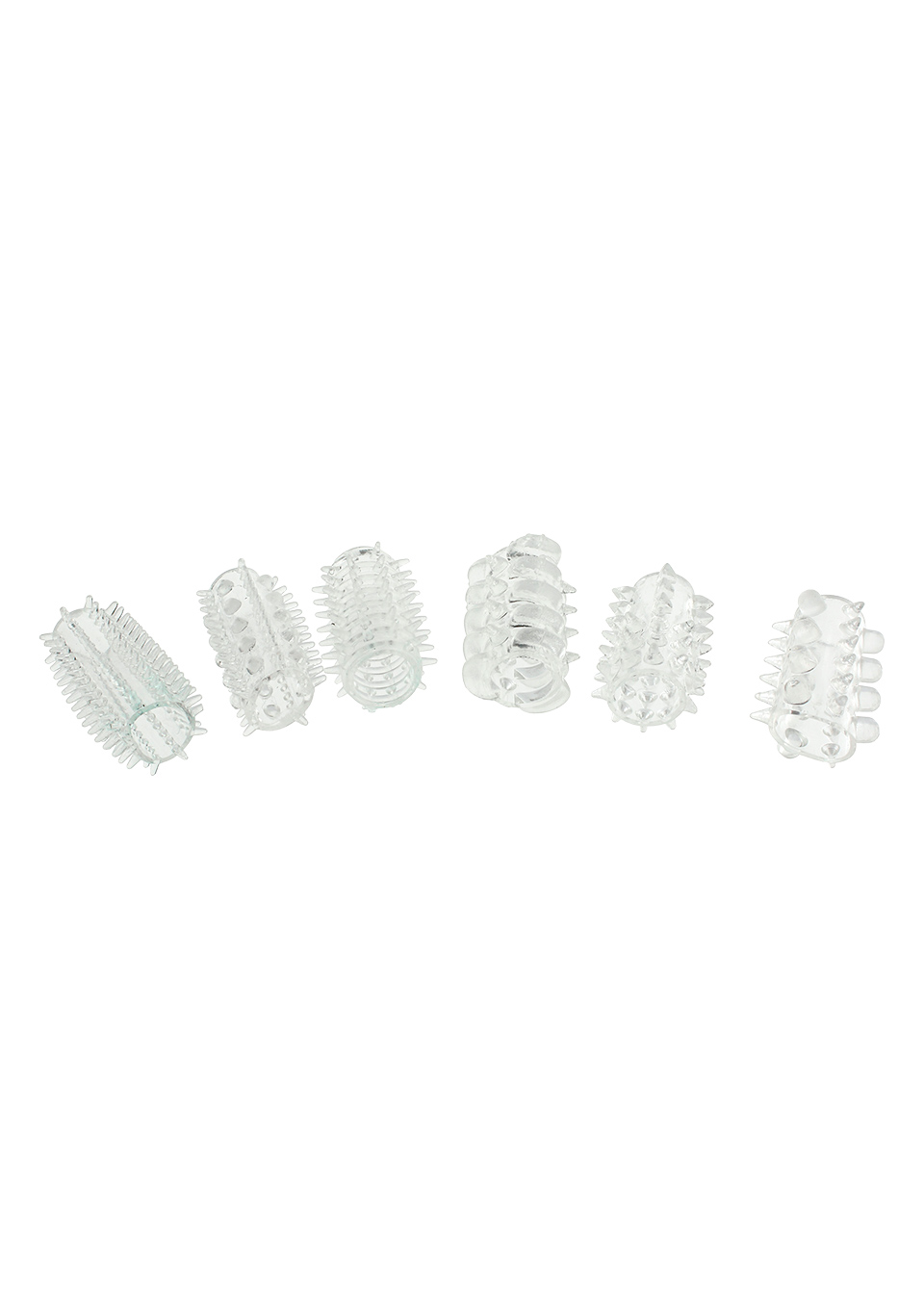 Power Penis Sleeve Set Clear