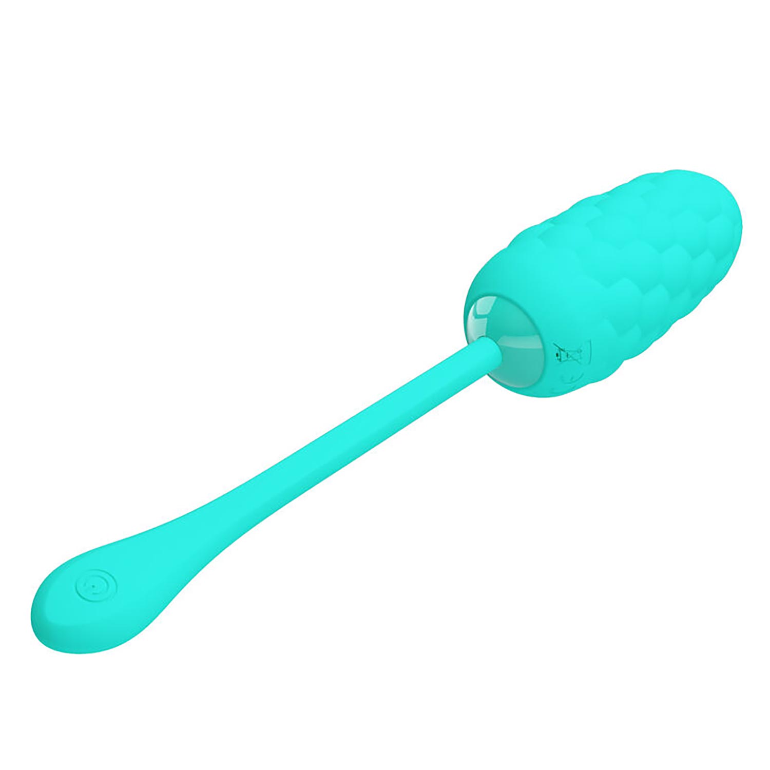 Pretty Love Äggvibrator med Marin textur - Aquagrön