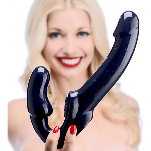 REVOLVER STRAPLESS STRAP ON G-SPOT DILDO