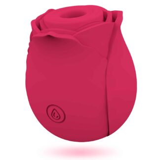 Rose Air Wave Stimulator - Tung & Lufttrycksvibrator Limited Edition - Röd