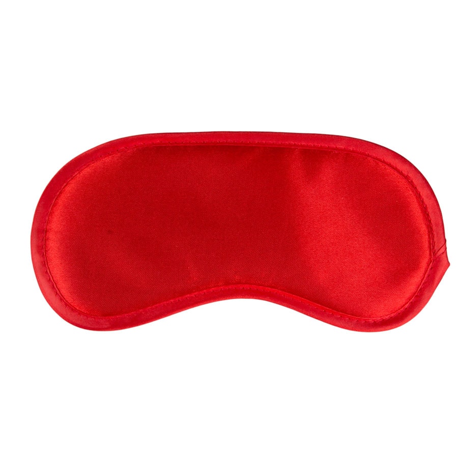 Satin Eye Mask - Flera färger - Röd