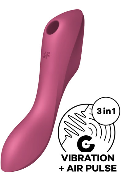 Satisfyer Curvy Trinity 3 Red