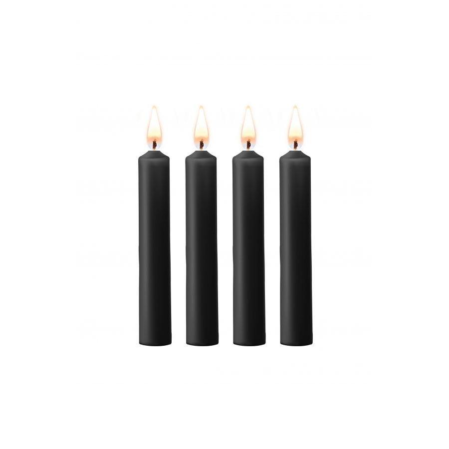 Teasing Wax Candle - black