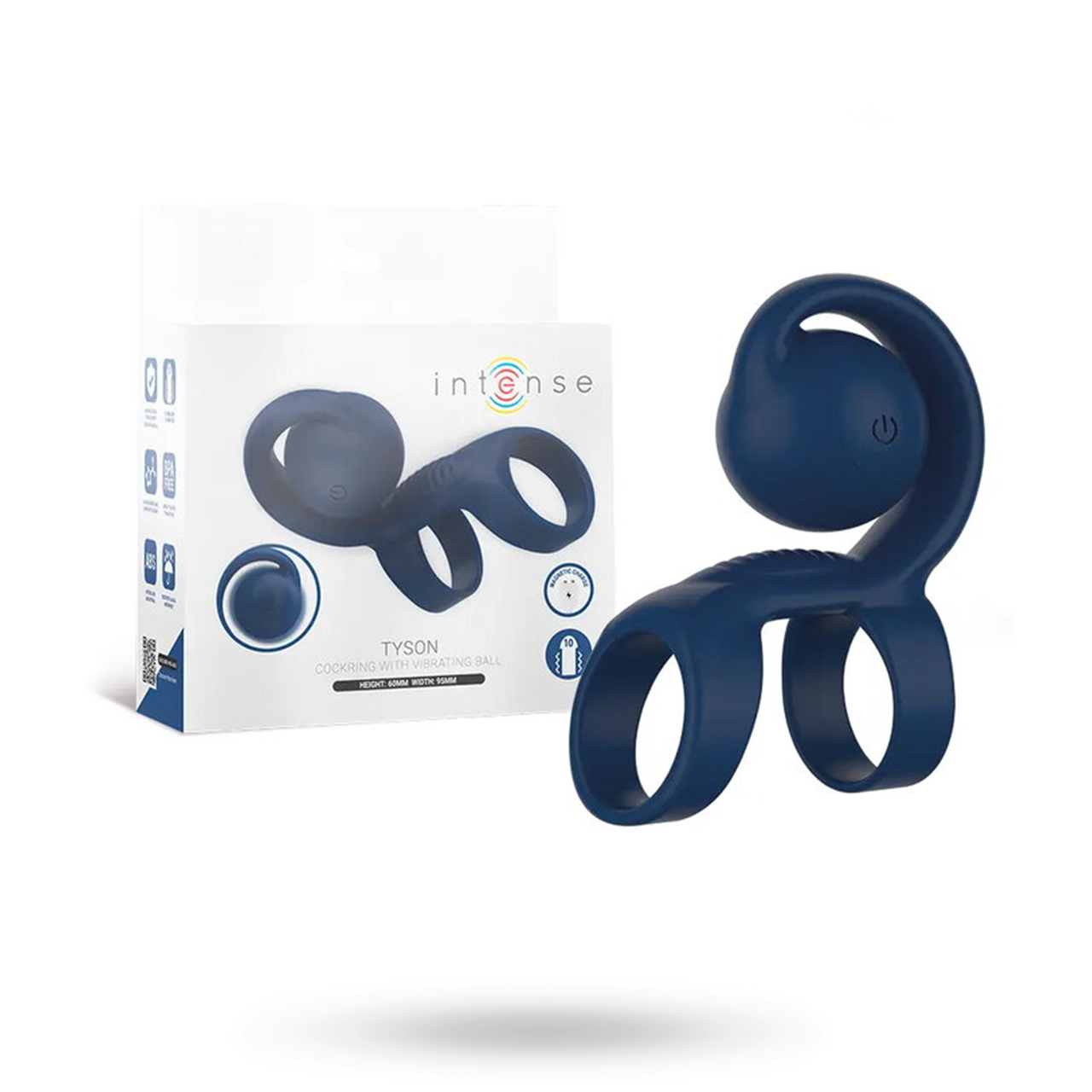 Tyson Cock Ring With Vibrating Ball