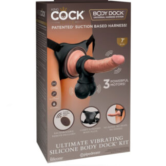Ultimate Vibrating Silicone Body Dock Kit
