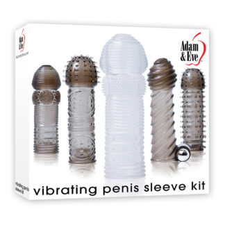 VIBRATING PENIS SLEEVE KIT - 5st Penisöverdrag