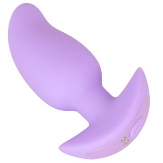 Vibrating Curved Mini Butt Plug