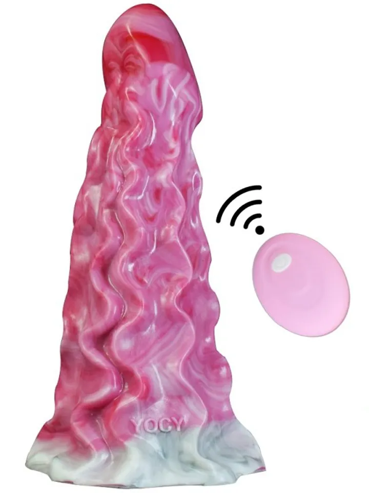 Vibrating Monster Dildo Viby Stirix 19 cm